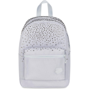 ZAINO ROUND XS SEVEN GLITZYCUTE BIANCO CON STRASS ARGENTO