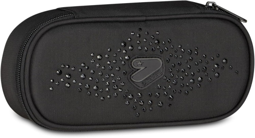ASTUCCIO BUSTINA ROUND PLUS SEVEN GLITZYCUTE NERO CON STRASS NERE