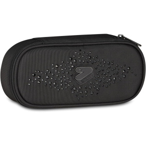 ASTUCCIO BUSTINA ROUND PLUS SEVEN GLITZYCUTE NERO CON STRASS NERE