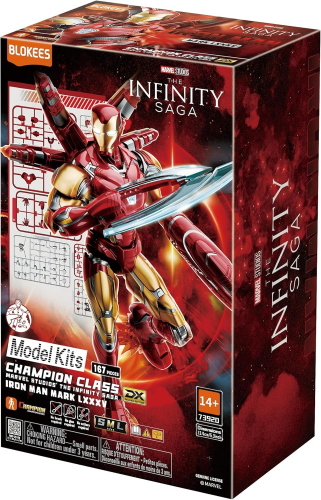 BLOKEES - MARVEL HEROES - CHAMPION CLASS - IRON MAN MK85 EX