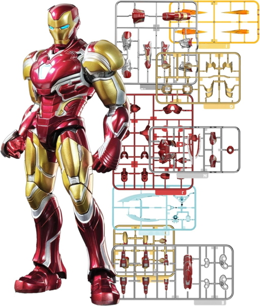 BLOKEES - MARVEL HEROES - CHAMPION CLASS - IRON MAN MK85 EX