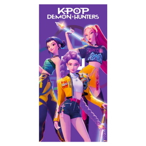 TELO MARE K-POP DEMON HUNTERS FANTASIA VIOLA 70X140