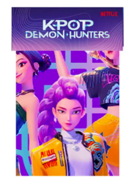 TELO MARE K-POP DEMON HUNTERS FANTASIA VIOLA 70X140