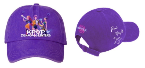CAPPELLO BERRETTO BASEBALL K-POP DEMON HUNTERS VIOLA TAGLIA 54