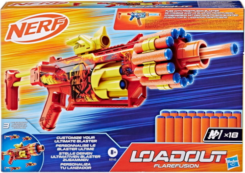 NERF LOADOUT BLASTER FUCILE FLAREFUSION