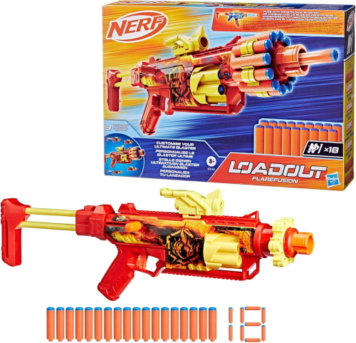 NERF LOADOUT BLASTER FUCILE FLAREFUSION