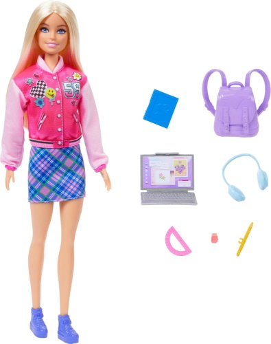 BARBIE BAMBOLA CON ACCESSORI PER LA SCUOLA