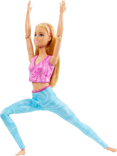 BARBIE BAMBOLA SNODATA MADE TO MOVE DOLL YOGA