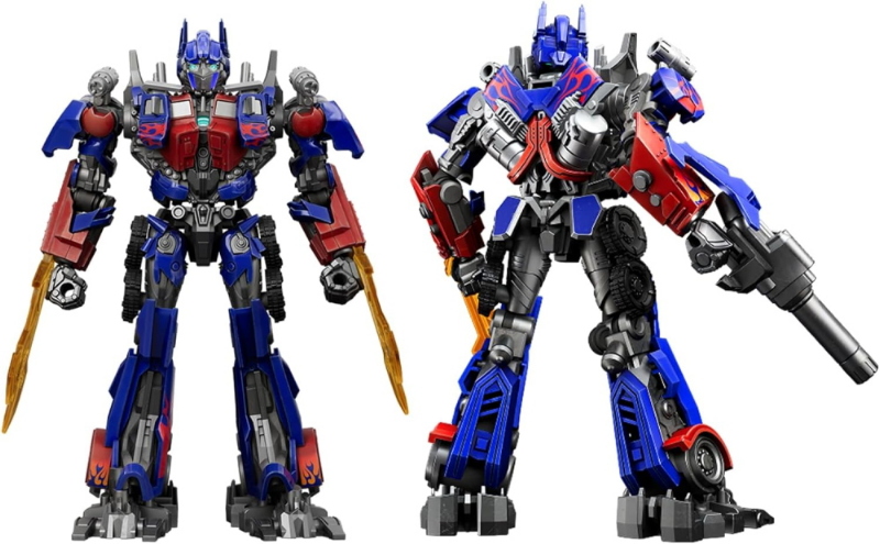BLOKEES FIGURES - TRANSFORMERS - CLASSIC CLASS 09 - OPTIMUS PRIME - MODEL KITS - 88 PCS. - LIGHT-UP EYES E CHEST
