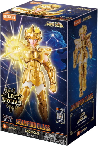 BLOKEES - SAINT SEIYA - CHAMPION CLASS - LEO AIOLIA - 44 PCS