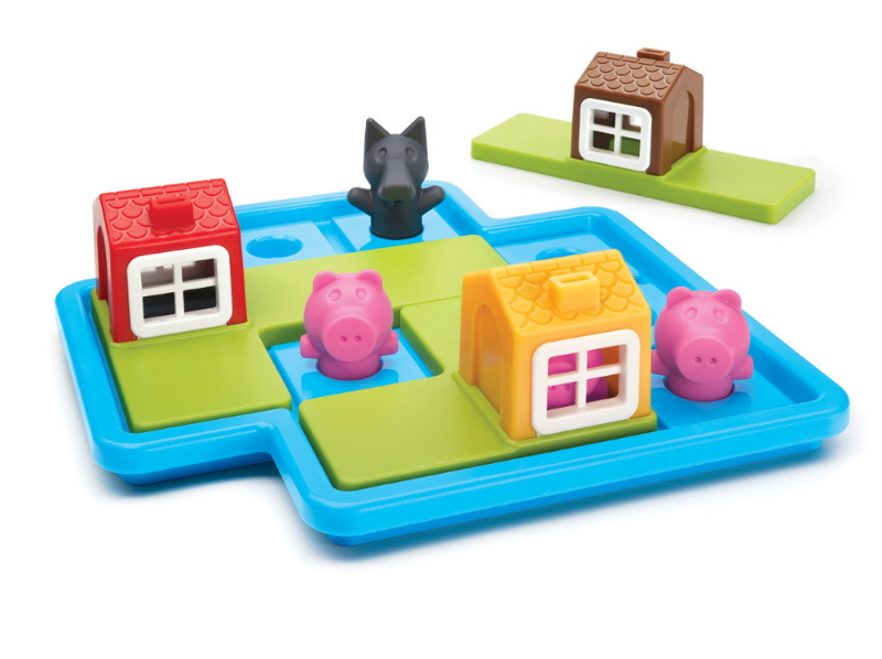 SMART GAMES I TRE PICCOLI PORCELLINI LIBRO ILLUSTRATO INCLUSO - VERSIONE ITALIANA