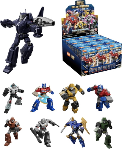 BLOKEES FIGURES - TRANSFORMERS - GALAXY VERSION 05 - ONE -  40 - 48 PCS. - DISPLAY DA 9 PZ. EX73905