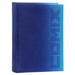 DIARIO AGENDA 16 MESI MINI SPECIAL COMIX BLU CON STRASS