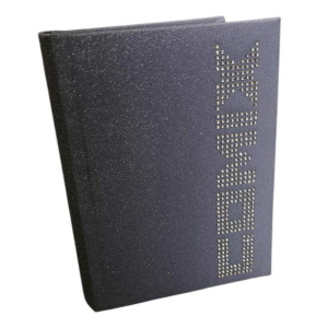 DIARIO AGENDA 16 MESI STANDARD SPECIAL COMIX NERO FUME CON STRASS