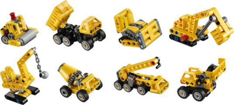 LEGO TECHNIC MIGHT MACHINES SERIE 1 MACCHINE POTENTI