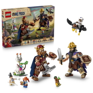 LEGO ONE PIECE DORI CONTRO BROGI – GIGANTI DI LITTLE GARDEN