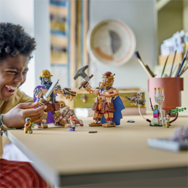 LEGO ONE PIECE DORI CONTRO BROGI – GIGANTI DI LITTLE GARDEN