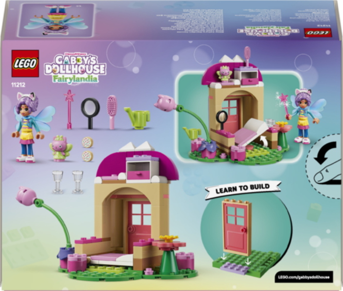 LEGO GABBY'S DOLLHOUSE LA CASA IN GIARDINO DI GATTINA FATINA