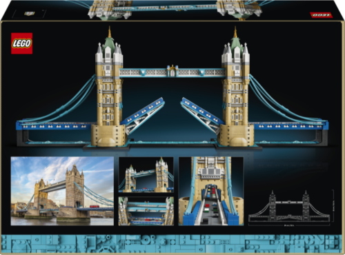 LEGO ARCHITECTURE TOWER BRIDGE DI LONDRA