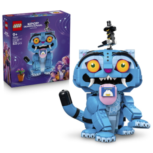 LEGO K-POP DEMON HUNTERS DERPY LA TIGRE E SUSSIE LA GAZZA