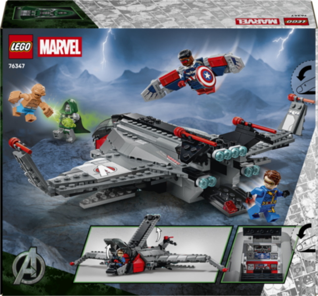 LEGO SUPER HEROES MARVEL AVENGERS DOOMSDAY QUINJET