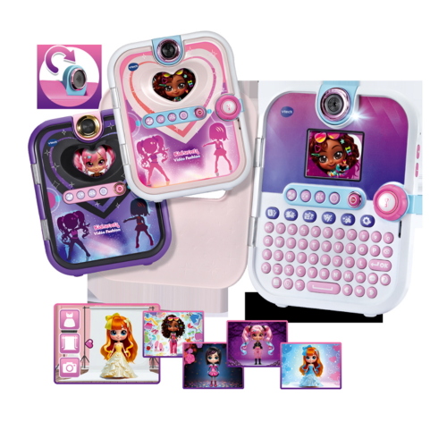 KIDISECRETS CELLULARE CON FOTOCAMERA VIDEO FASHION ROSA