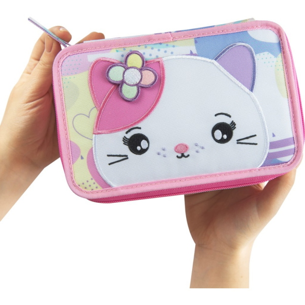 ASTUCCIO CORREDO 3 ZIP GATTO MOFUMOFU