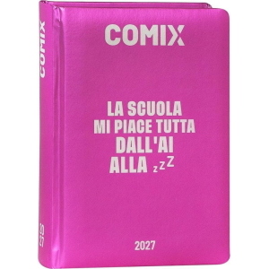 DIARIO AGENDA 13 MESI STANDARD COMIX EASY PINK