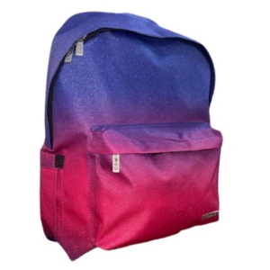 ZAINO AMERICANO SFUMATO GLITTER FUXIA COMIX