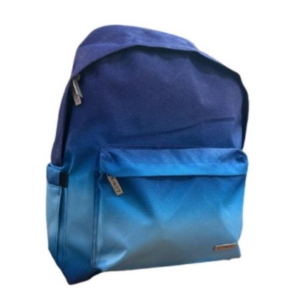 ZAINO AMERICANO SFUMATO GLITTER BLU COMIX
