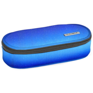 ASTUCCIO BUSTINA OVALE ORGANIZZATO SFUMATO GLITTER BLU COMIX
