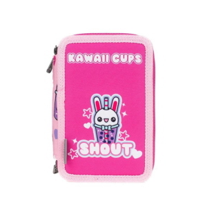 ASTUCCIO 3 ZIP CON SEGNANOME MAGIC KAWAII CUP