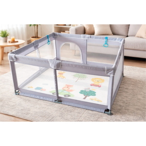 BOX BAMBINI E TAPPETO 120X120