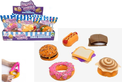 TABA SQUISHIES MUSHMEEZ DOLCE SALATO 6 ASS.