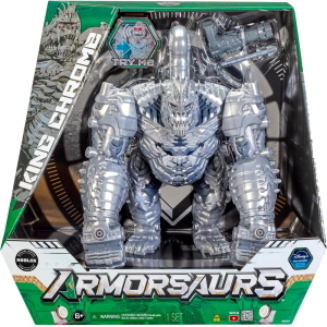 ARMORSAURS DINOSAURO FEATURE VILLAIN FIGURE- KING CHROME