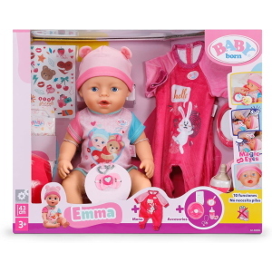 BABY BORN EMMA + TUTINA 43CM ZAPF CREATION
