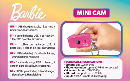 BARBIE MINI CAM DIGITALE