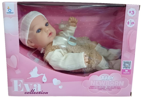BAMBOLA EVA COLLECTION BABY NEWBORN 16 25 CM