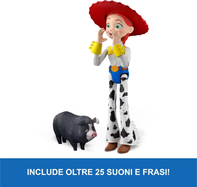 TOY STORY 5 PERSONAGGIO JESSIE COWGIRL PARLANTE