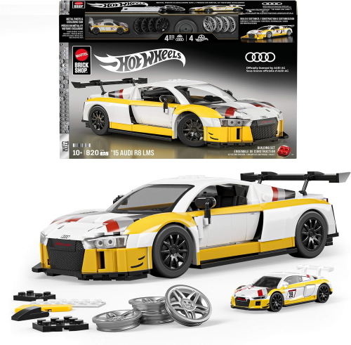 BRICK SHOP - HOT WHEELS AUDI R8 LEMANS
