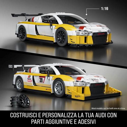 BRICK SHOP - HOT WHEELS AUDI R8 LEMANS