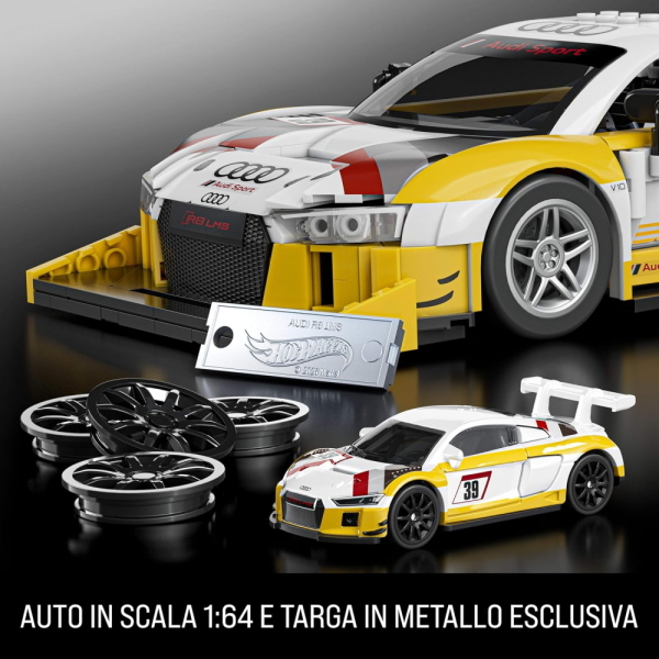 BRICK SHOP - HOT WHEELS AUDI R8 LEMANS