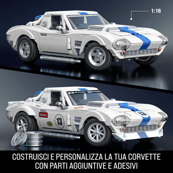 BRICK SHOP - HOT WHEELS CORVETTE GRAND SPORT