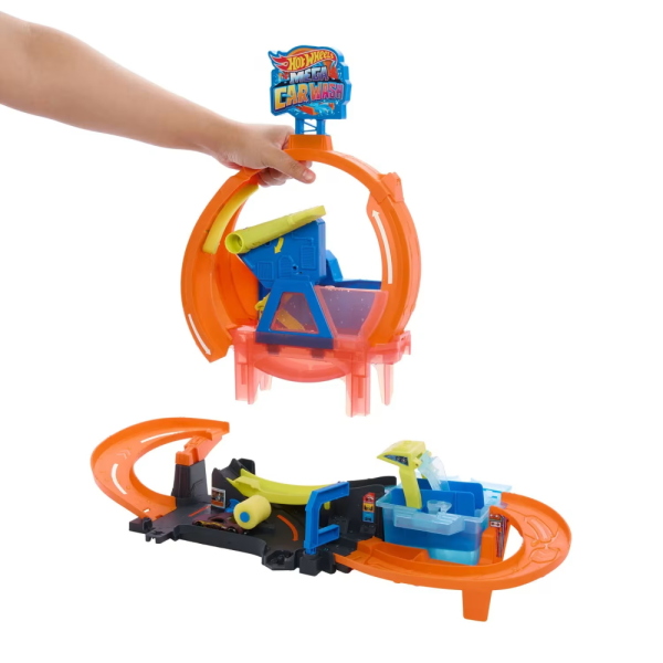 HOT WHEELS CITY AUTOLAVAGGIO MEGA LOOP