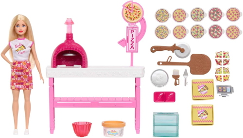 BARBIE BAMBOLA PIZZA PLAYSET PIZZERIA