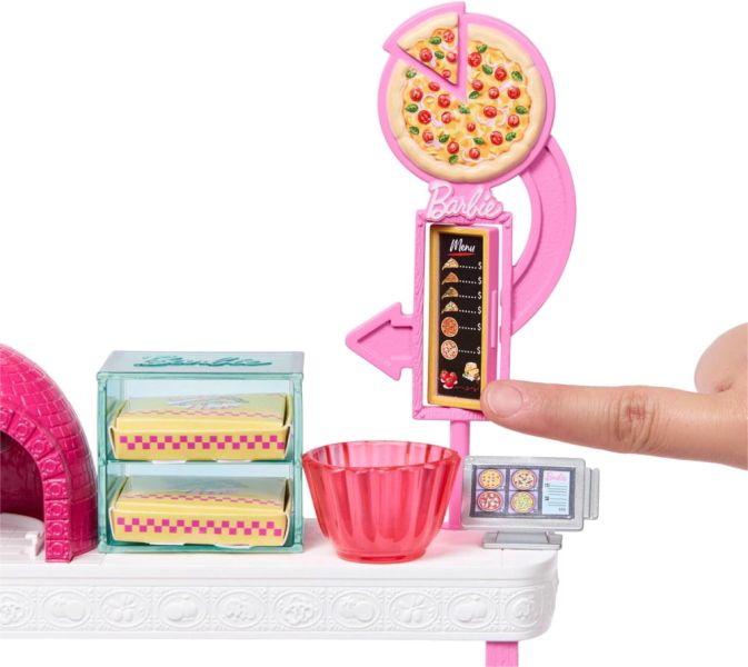 BARBIE BAMBOLA PIZZA PLAYSET PIZZERIA