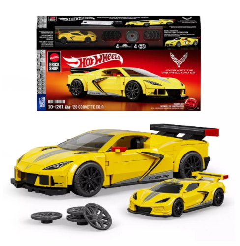 BRICK SHOP - HOT WHEELS CHEVY CROVETTE C8