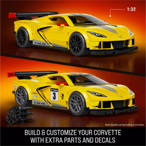 BRICK SHOP - HOT WHEELS CHEVY CROVETTE C8
