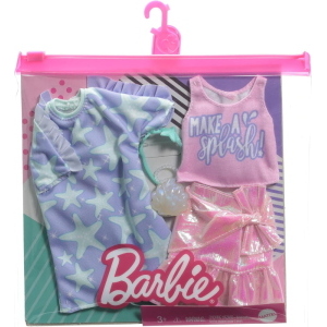 BARBIE LOOK COMPLETI OUTFIT GONNA E TOP / MAGLIETTA STELLE MARINE