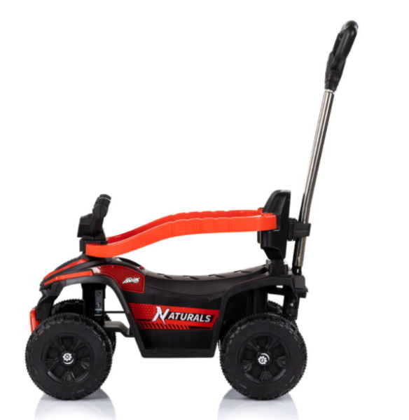 QUAD RIDE ON CON MANIGLIA ROSSO 4 IN 1